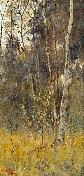 Frederick Mccubbin At the Falling of the Year Germany oil painting art